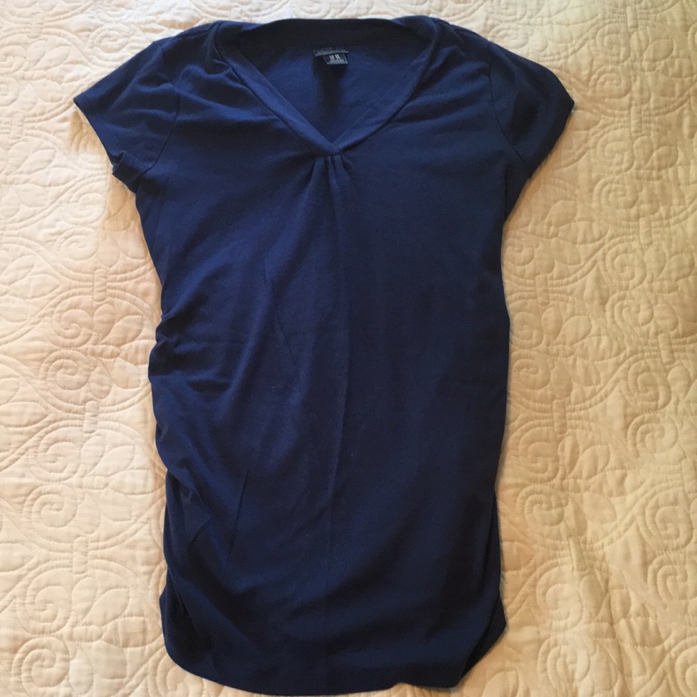 Maternity Summer Short Sleeve Top, Size M